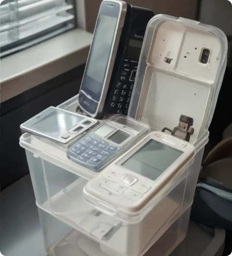 safeguard your data and the environment with Shred2u's eWaste bin