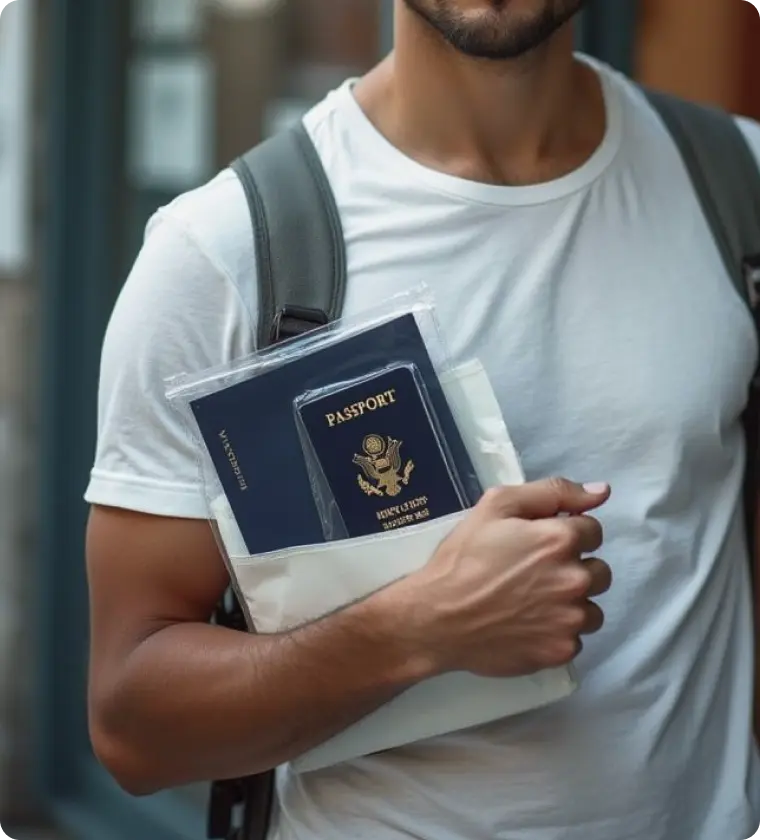 safe Passport Delivery option that ensures your peace of mind