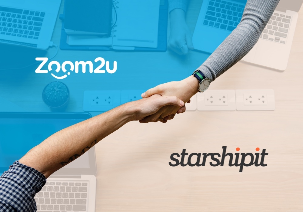 Zoom2u is now available on Starshipit!